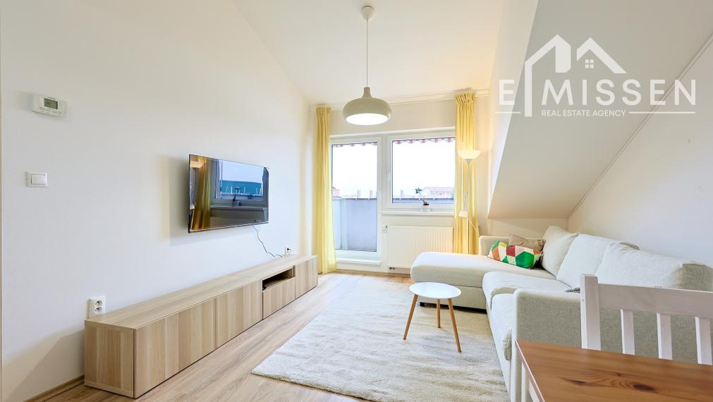 EMISSEN – Na prenájom zariadený 3i byt s parkovaním vo Svätom Juri – Rulandská ulica