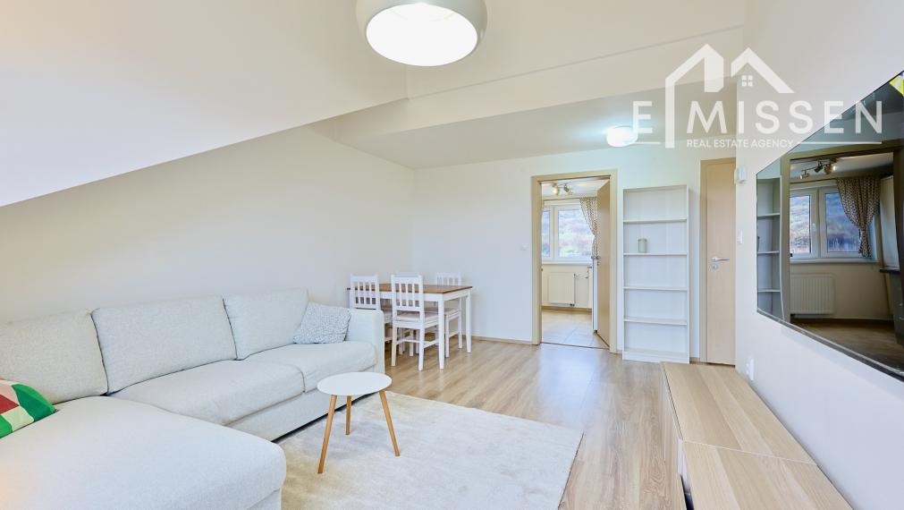 EMISSEN – Na prenájom zariadený 3i byt s parkovaním vo Svätom Juri – Rulandská ulica