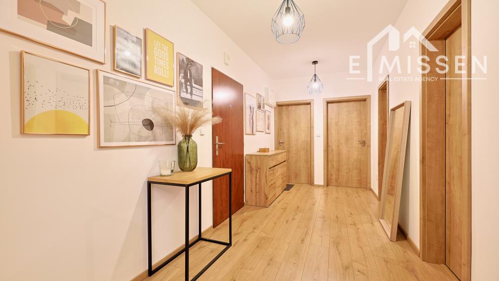 EMISSEN – Na predaj krásny 3-izbový byt 91,75 m2 s dvoma balkónmi a parkovaním – Galvaniho ulica, Bratislava