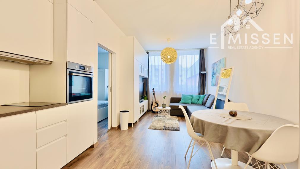 EMISSEN - Na predaj krásny 2-izbový apartmán v Devínskej Novej Vsi na ulici Bystrická.