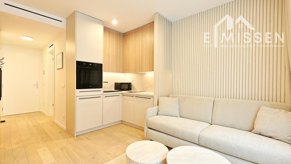 EMISSEN – NA PRENÁJOM LUXUSNÝ 1‑IZBOVÝ BYT V PROJEKTE  VYDRICA, STARÉ MESTO