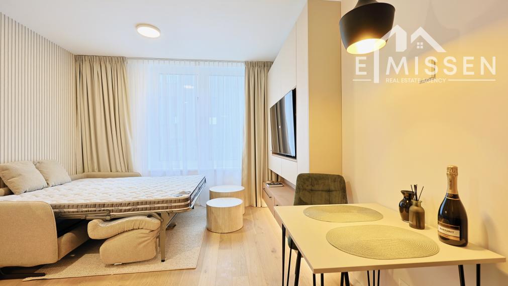 EMISSEN – NA PRENÁJOM LUXUSNÝ 1‑IZBOVÝ BYT V PROJEKTE  VYDRICA, STARÉ MESTO