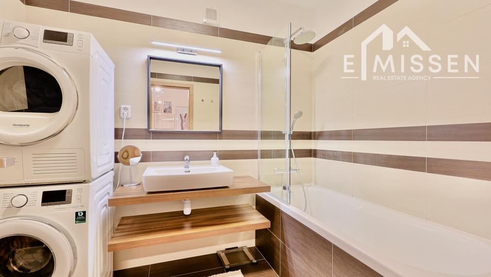 EMISSEN – REZERVOVANÉ - Na predaj krásny 3-izbový byt 91,75 m2 s dvoma balkónmi a parkovaním – Galvaniho ulica, Bratislava