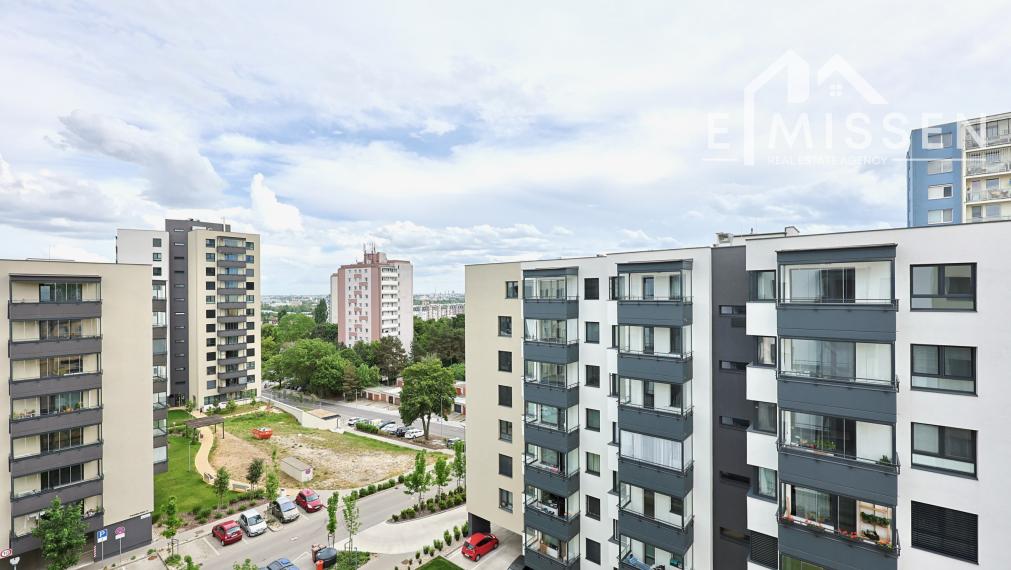 EMISSEN – PRENAJATÉ- 2i byt s parkovaním v novostavbe v Rači na ulici F. Kubu – Rínok Rača