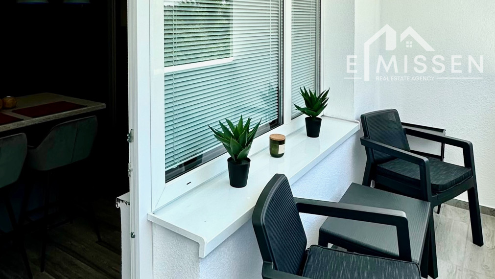 EMISSEN – For Rent a beautiful 2-room studio apartment on Šustekova Street in Petržalka