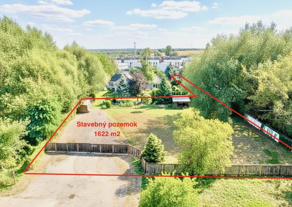 EMISSEN – NA PREDAJ ROZĽAHLÝ 16,22 ÁROVÝ STAVEBNÝ POZEMOK V STUPAVE NA BÝVANIE A/ALEBO NA PODNIKANIE
