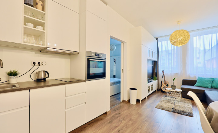 EMISSEN - PREDANÉ - krásny 2-izbový apartmán v Devínskej Novej Vsi na ulici Bystrická.